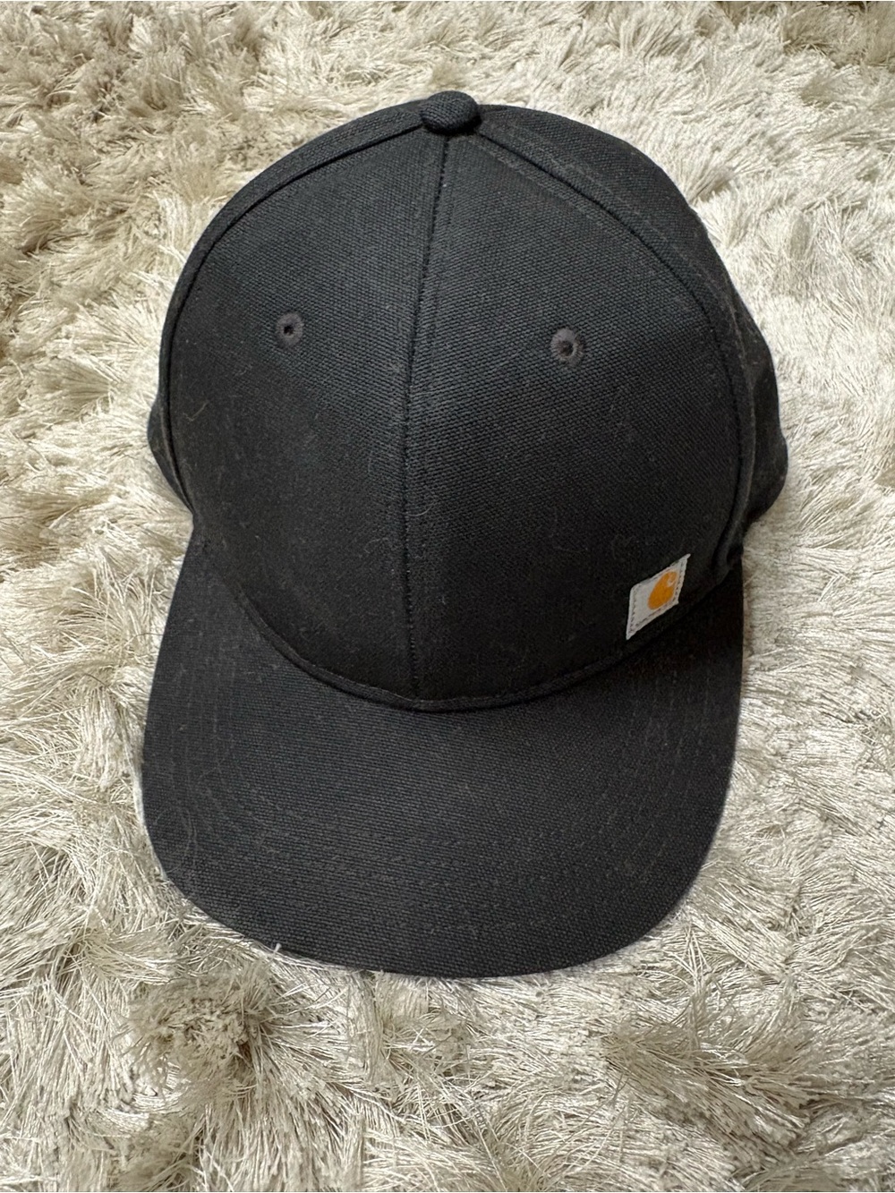 Carhartt Black Interior Logo Patch Baseball Cap